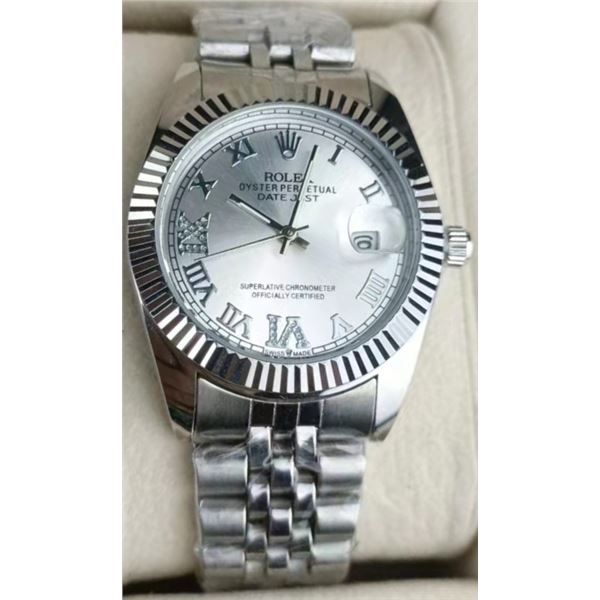 NEW REPLICA ROLEX "DATE JUST" QUARTZ WATCH