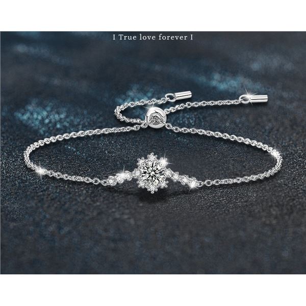 925S GRA CERTIFIED SNOWFLAKE STYLE ROUND BRILLIANT