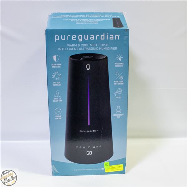 PURE GUARDIAN WARM & COOL MIST HUMIDIFIER