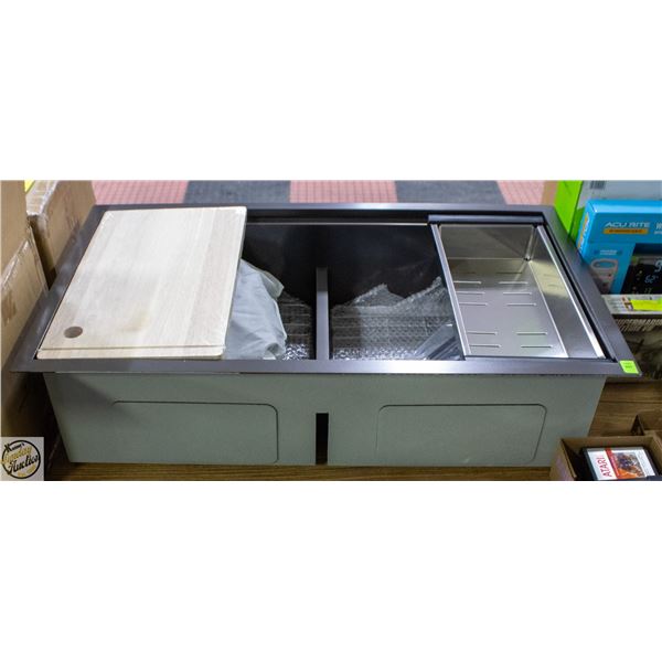 NEW STAINLESS STEEL KITCHEN SINK