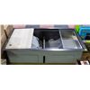 Image 1 : NEW STAINLESS STEEL KITCHEN SINK