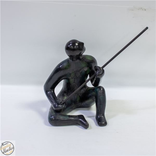 SITTING + 'THINKING' SCULPTURE