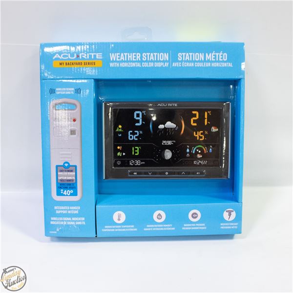 NEW ACURITE WEATHER STATION