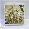 Image 1 : FIFTH AVENUE SHOT GLASS CHECKER SET IN BOX