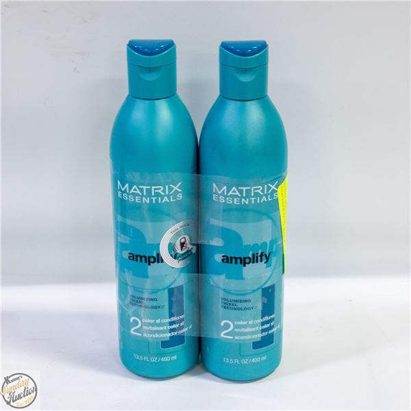 2 MATRIX ESSENTIALS XL CONDITIONER 400 ML BOTTLES