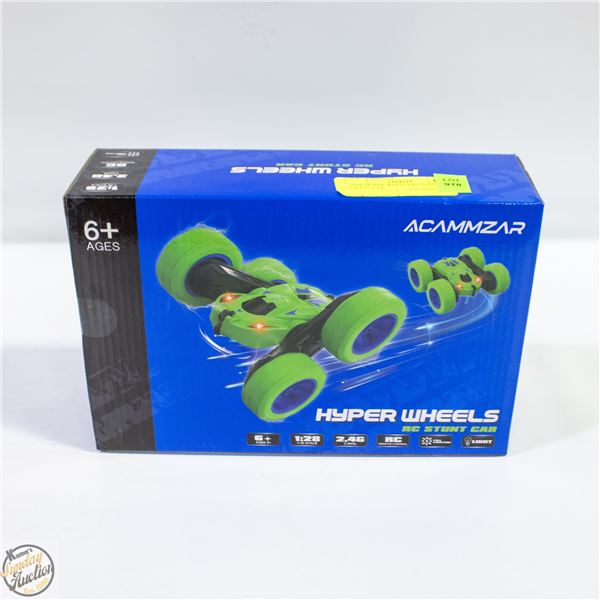 NEW HYPER WHEELS RC STUNT CRAZY CAR