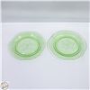 Image 1 : VINTAGE 2 URANIUM GLASS