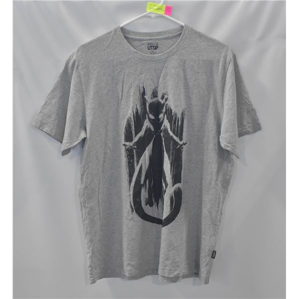 POKEMON T-SHIRT UTGP MENS SIZE LARGE LIGHT GREY