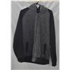 Image 1 : MENS L LINED BLK/GREY WORK HOODIE