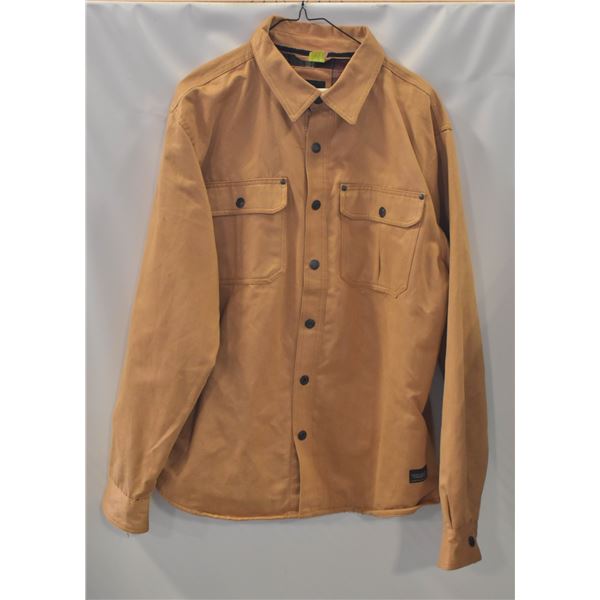 MEN’S XXL SILVER JEANS CO. TAN JACKET