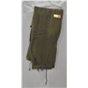 Image 1 : MENS MED-LONG MILITARY-GREEN WOOL PANTS
