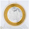 Image 1 : SILVER $10 GAMING TOKEN LAS LEGAS 6TH ANNIVERSARY