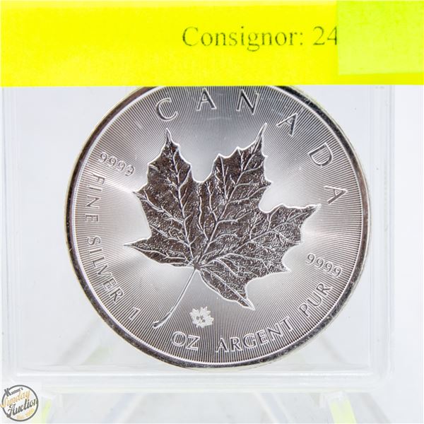 1 OZ COIN 2024 SILVER CANADIAN MAPLE LEAF