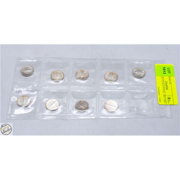 9 X 10 CENT CENTENNIAL 1867-1967