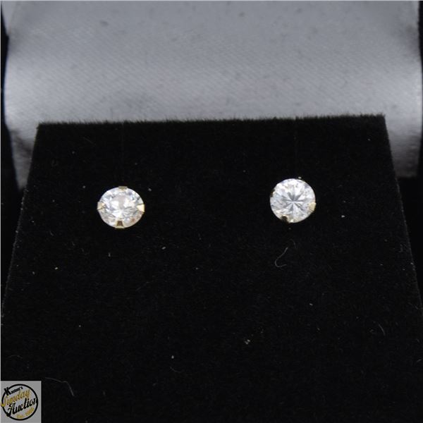 #3902-14 KT YELLOW GOLD EARRINGS WITH