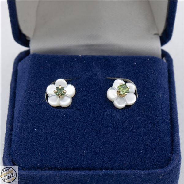 #3899-0.134 CARAT TW GREEN DIAMOND ROUND