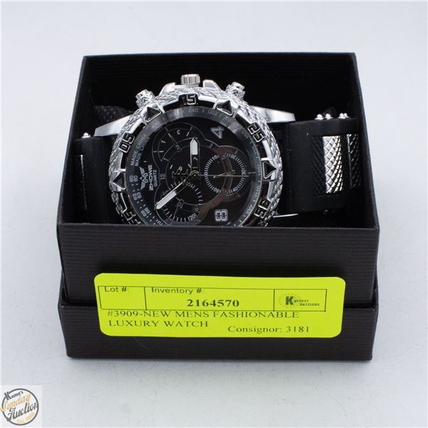 #3909-NEW MENS WRIST WATCH