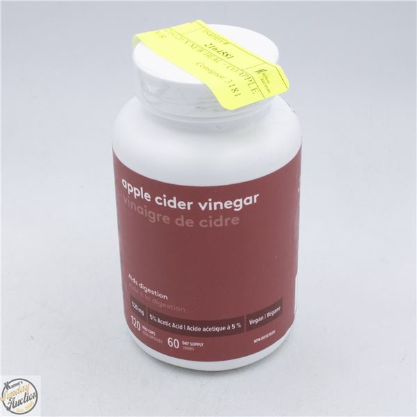 #3920-120 X NEW HEAL + CO APPLE CIDER