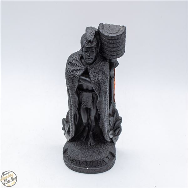 KING KAMEHAMEHA LAVA STONE STATUE MADE IN