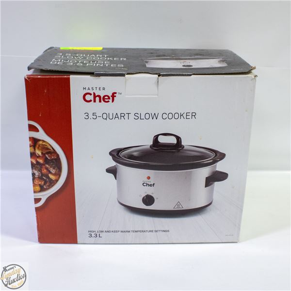 MASTER CHEF 3. QUART SLOW COOKER