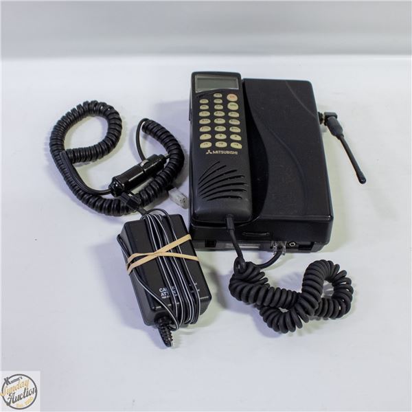 VINTAGE MITSUBISHI CAR PHONE MODEL