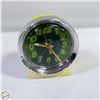 Image 1 : VINTAGE CARDINAL GREEN FACE ALARM CLOCK