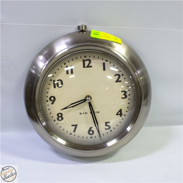 BIG BEN METAL CIRCLE CLOCK