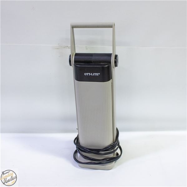 VINTAGE LARGE OTT-LITE FLIP UP LAMP