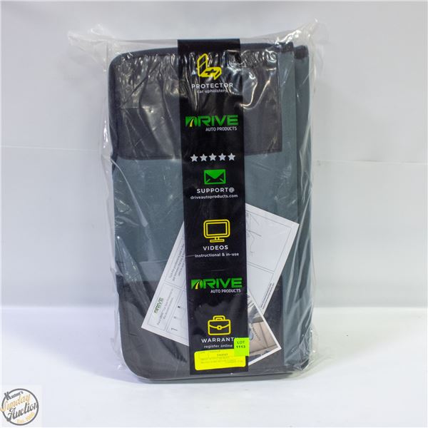 DRIVE AUTO CAR SEAT PROTECTORS SET OF 2 GREY