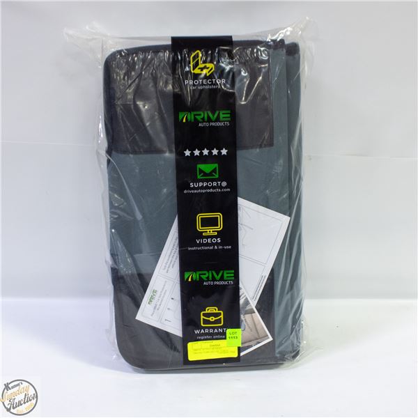 DRIVE AUTO CAR SEAT PROTECTORS SET OF 2 GREY