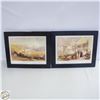 Image 1 : PAIR HISTORICAL FRAMED LITHOGRAPHS BY