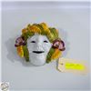 Image 1 : ITALIAN MAJOLICA STYLE BACCHUS FACE