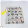 Image 2 : VARIETY OF 72 COINS, RATION COUPONS+NOTES