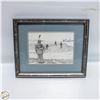 Image 1 : VINTAGE FRAMED BERNIE BROWN HOCKEY PRINT