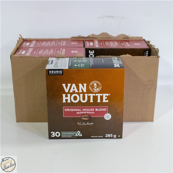 4X30 KEURIG VAN HOUTTE MEDIUM ROAST COFFEE PODS