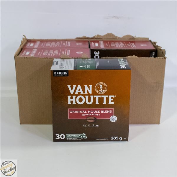 4X30 KEURIG VAN HOUTTE MEDIUM ROAST COFFEE PODS