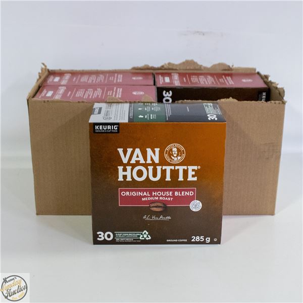4X30 KEURIG VAN HOUTTE MEDIUM ROAST COFFEE PODS