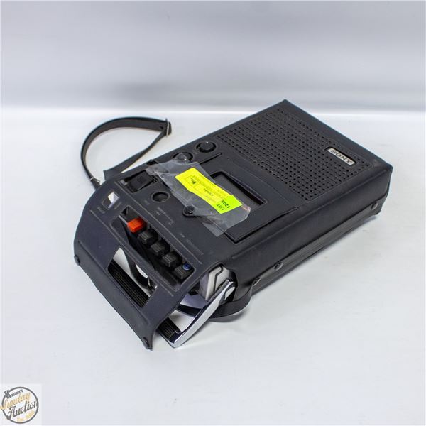 VINTAGE SONY CASSETTE-CORDER MODEL TC-207C