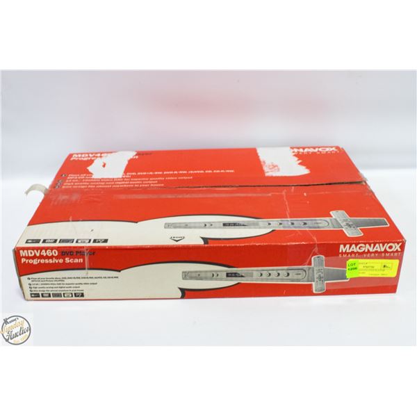 NEW MAGNAVOX DVD PLAYER MODEL MDV460