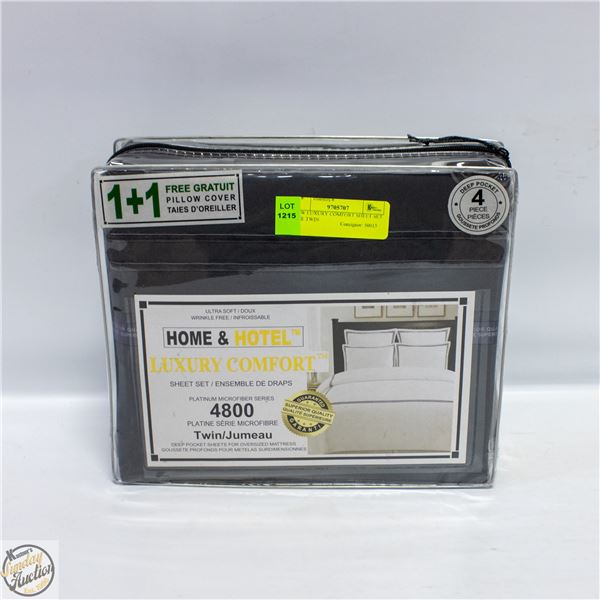 NEW LUXURY COMFORT SHEET SET SIZE TWIN