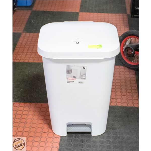 STERILITE 11.9 GALLON/45 L STEP-ON FOOT PEDAL