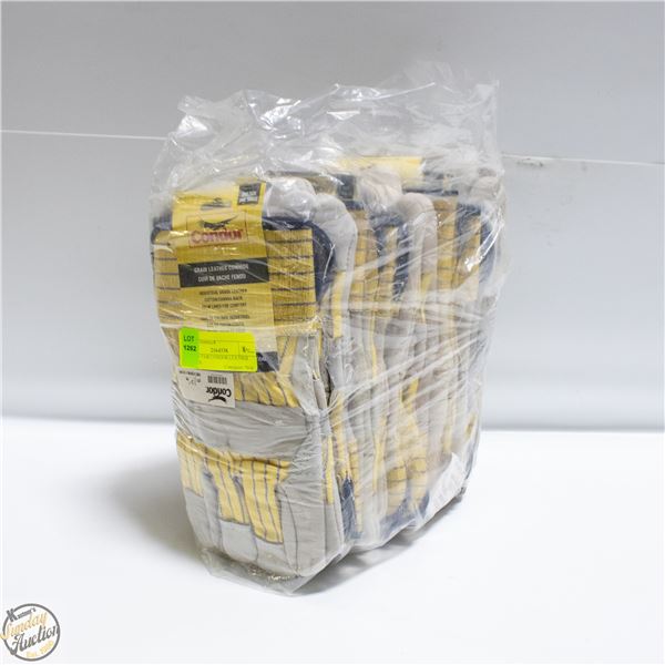 NEW 11 PAIR CONDOR LEATHER GLOVES