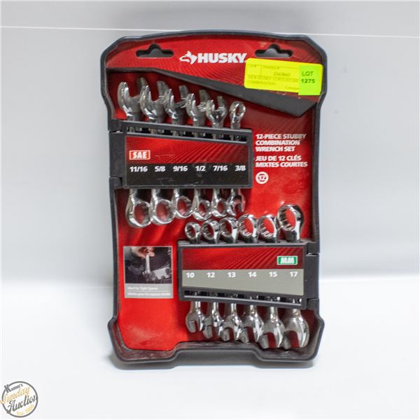 NEW HUSKY 12 PCS STUBBY COMBINATION