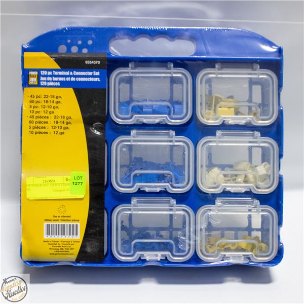 NEW POWER FIST 120 PCS TERMINAL AND
