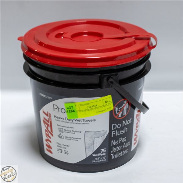 NEW TUB WYPALL WET TOWELLS