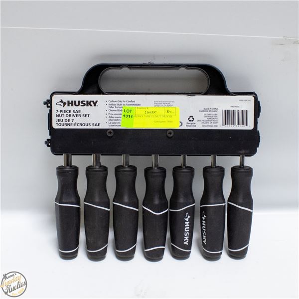 NEW HUSKY 7-PIECE NUT DRIVER SET