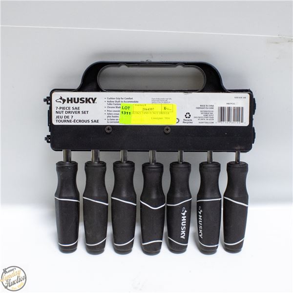 NEW HUSKY 7-PIECE NUT DRIVER SET