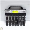 Image 1 : NEW HUSKY 7-PIECE NUT DRIVER SET