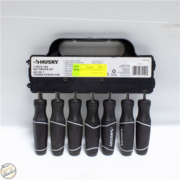 NEW HUSKY 7-PIECE NUT DRIVER SET
