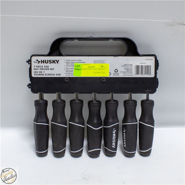 NEW HUSKY 7-PIECE NUT DRIVER SET